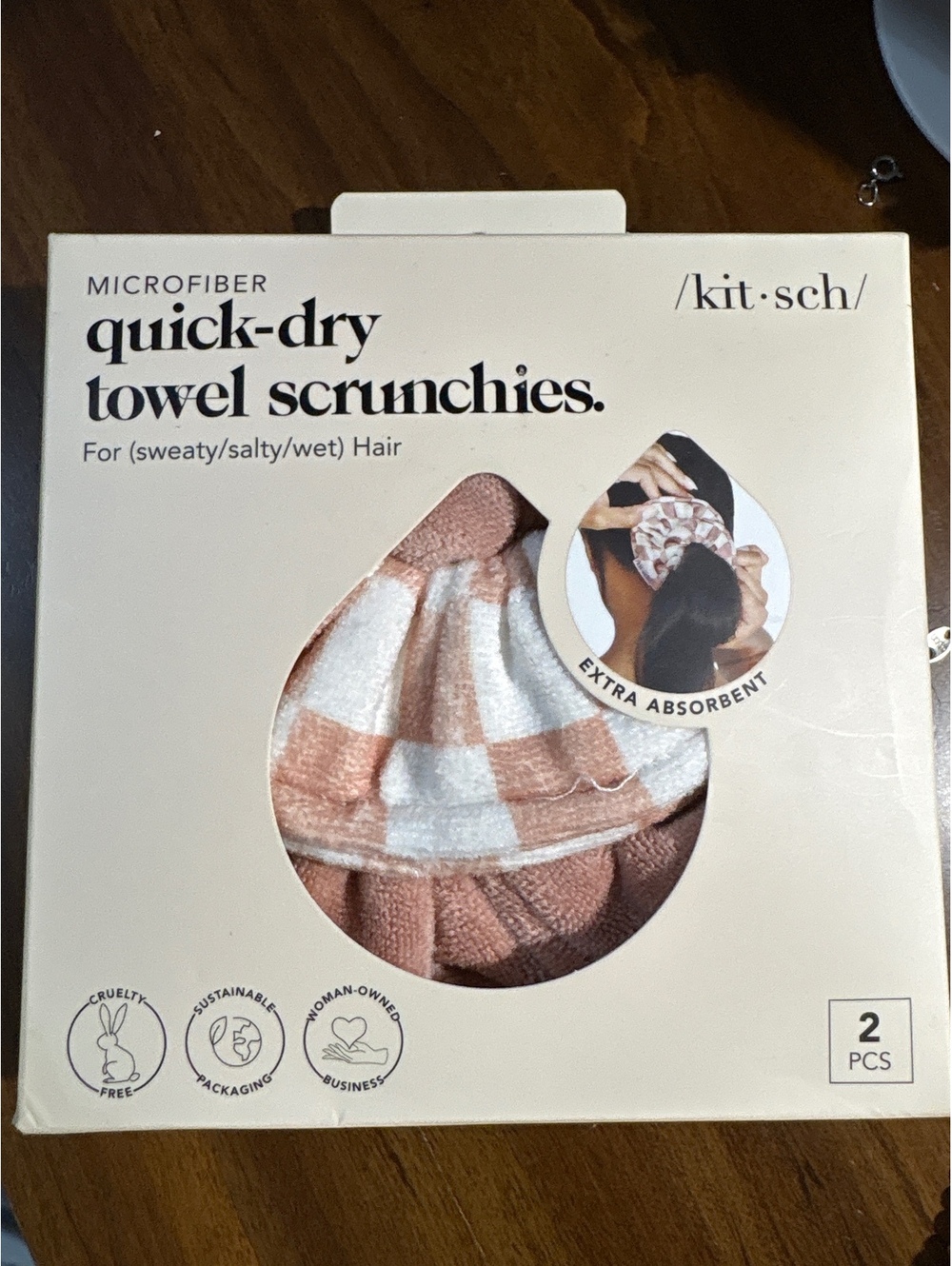 KItsch Quick Dry Towel Scrunchies